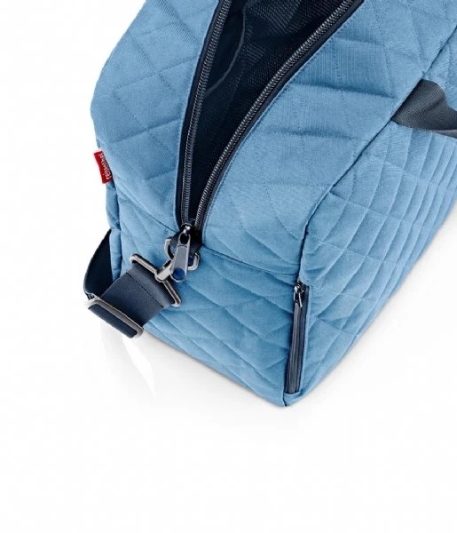 Reisenthel Duffelbag Medium Rhombus Blue - Afbeelding 4