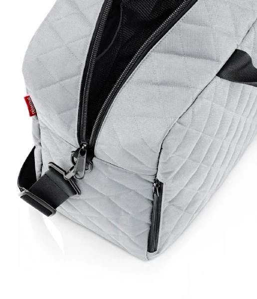 Reisenthel Duffelbag M Rhombus Light Grey - Afbeelding 3