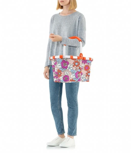Reisenthel Carrybag Frame Florist Peach - Afbeelding 2