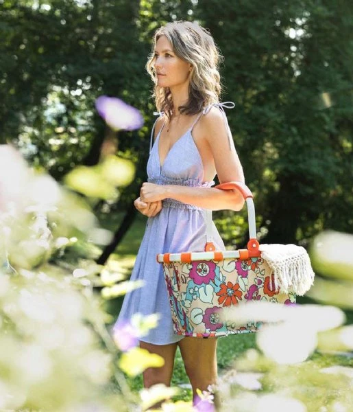 Reisenthel Carrybag Frame Florist Peach - Afbeelding 6