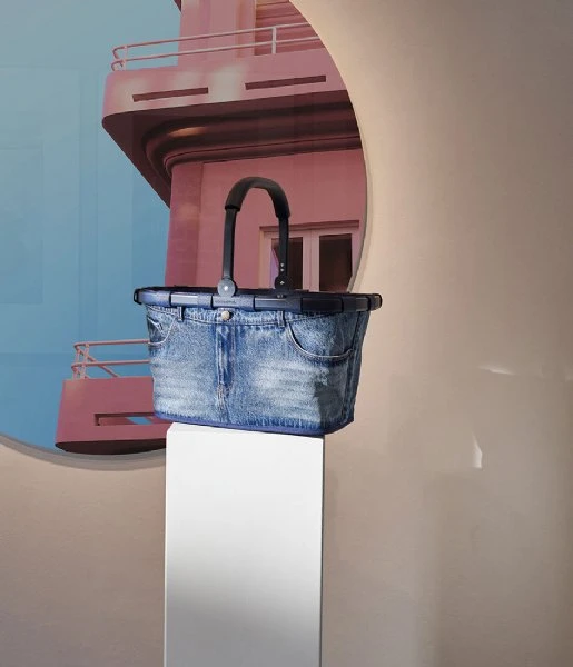 Reisenthel Carrybag Frame Jeans Classic Blue - Afbeelding 2