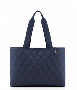 Reisenthel Classic Shopper L Rhombus Midnight Gold