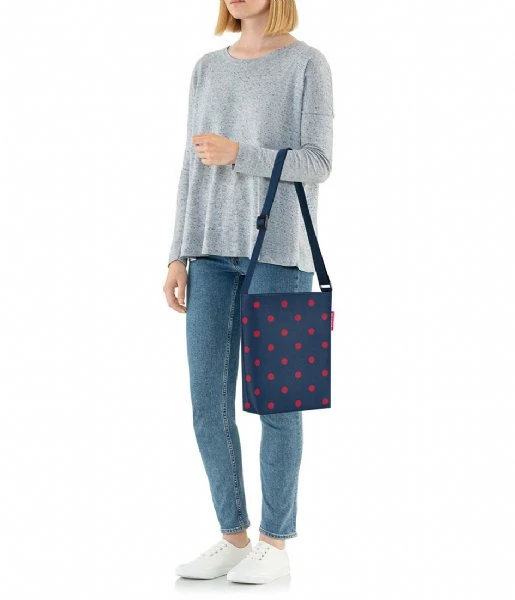 Reisenthel Shoulderbag S Mixed Dots Red - Afbeelding 2
