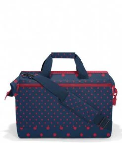 Reisenthel Allrounder L Pocket Mixed Dots Red