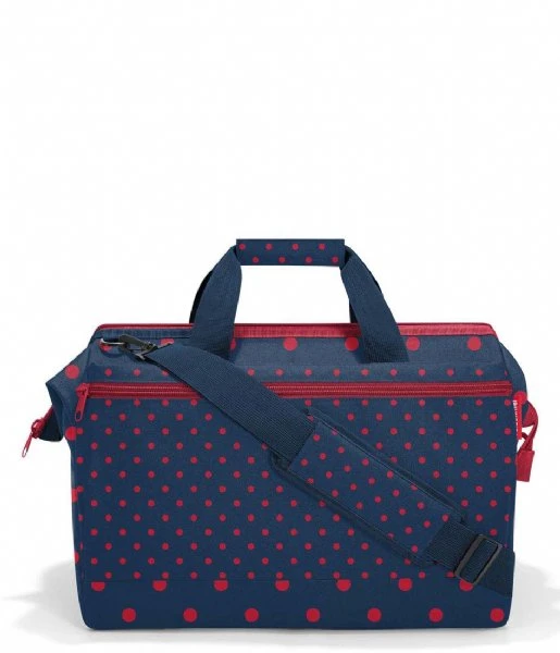 Reisenthel Allrounder L Pocket Mixed Dots Red