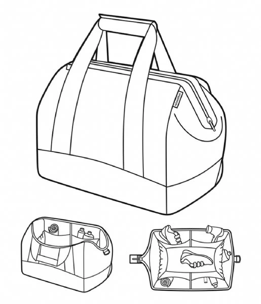 Reisenthel Allrounder Large Bandana Blue - Afbeelding 5