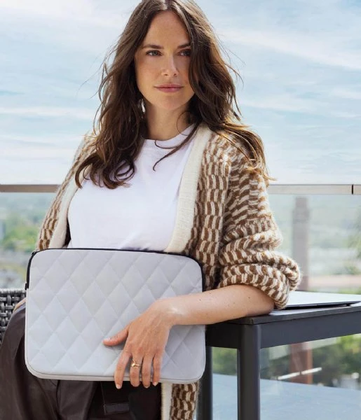 Reisenthel Notebook Sleeve Rhombus Light Grey - Afbeelding 2