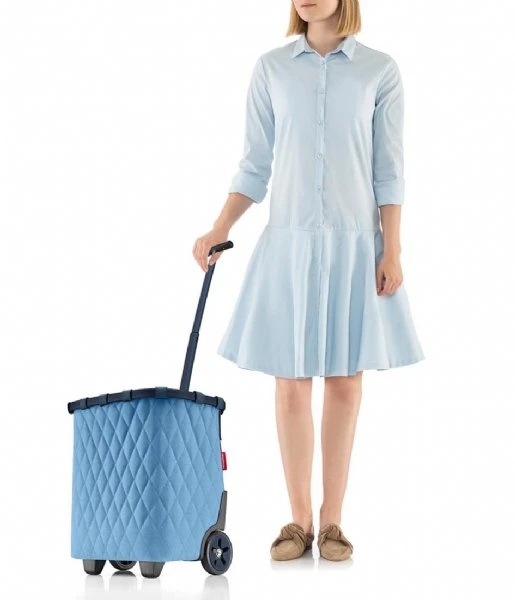 Reisenthel Carrycruiser Frame Rhombus Blue - Afbeelding 2