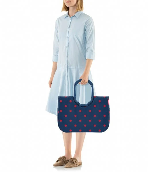 Reisenthel Loopshopper L Frame Mixed Dots Red - Afbeelding 2