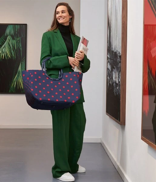 Reisenthel Loopshopper L Frame Mixed Dots Red - Afbeelding 5