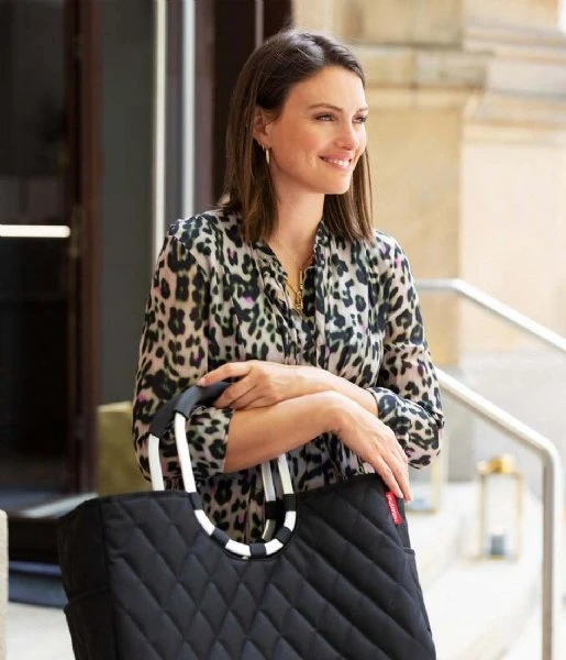 Reisenthel Loopshopper L Rhombus Black - Afbeelding 4