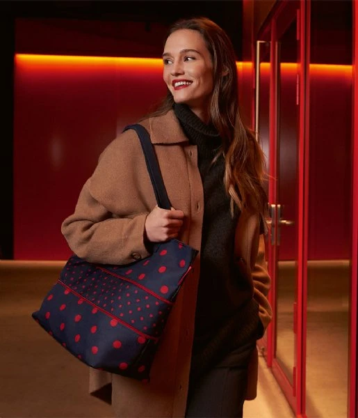Reisenthel Shopper E1 Mixed Dots Red - Afbeelding 5