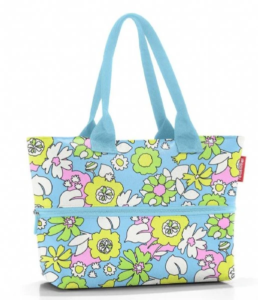 Reisenthel Shopper E1 Florist Lagoon - Afbeelding 3