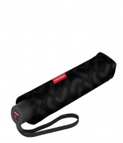 Reisenthel Umbrella Pocket Classic Signature Black Hot Print