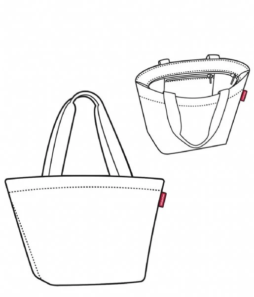 Reisenthel Shopper Medium Bandana Blue - Afbeelding 4