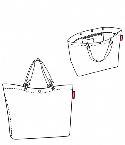 Reisenthel Shopper XL Bandana White - Afbeelding 5